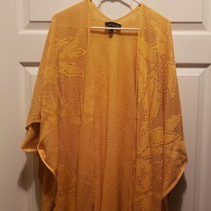 Lane Bryant kimono style sweater, 22/28, Mustard color